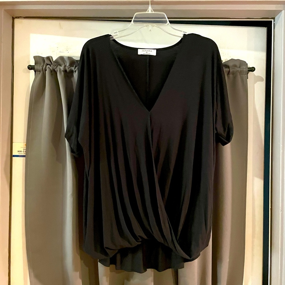 NWOT! Cross cross dolman top! XL